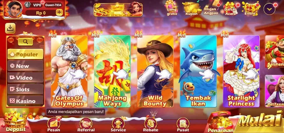 SVIP9 Tampilan Game Slot